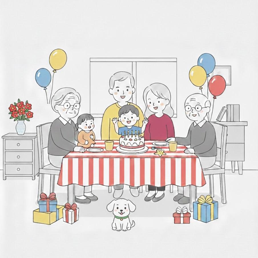 Birthday party celebration