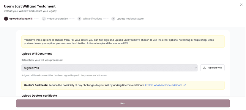 WillPatra App Screenshot 1